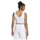 Adidas Γυναικεία αμάνικη μπλούζα Small Logo Single Jersey Cropped Tank Top Adidas Γυναικεία αμάνικη μπλούζα Small Logo Single Jersey Cropped Tank Top